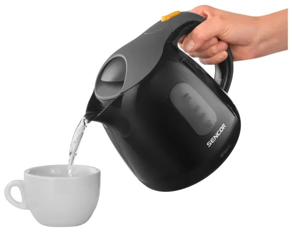 Sencor - Bollitore 1 l 1100W/230V nero/grigio