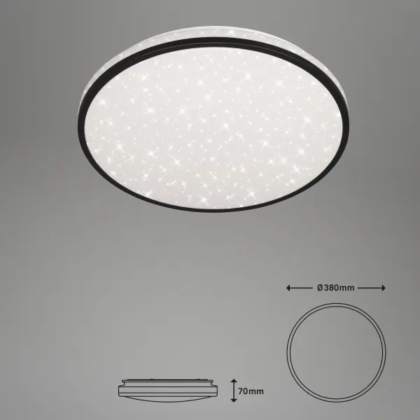 Brilo - Plafoniera LED dimmerabile STARRY SKY LED/24W/230V 3000-6000K + +TC