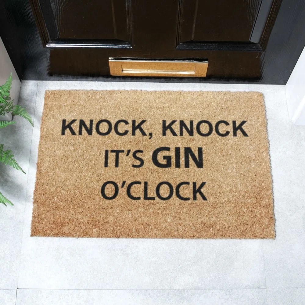 Zerbino in cocco 40x60 cm Gin O'Clock - Artsy Doormats