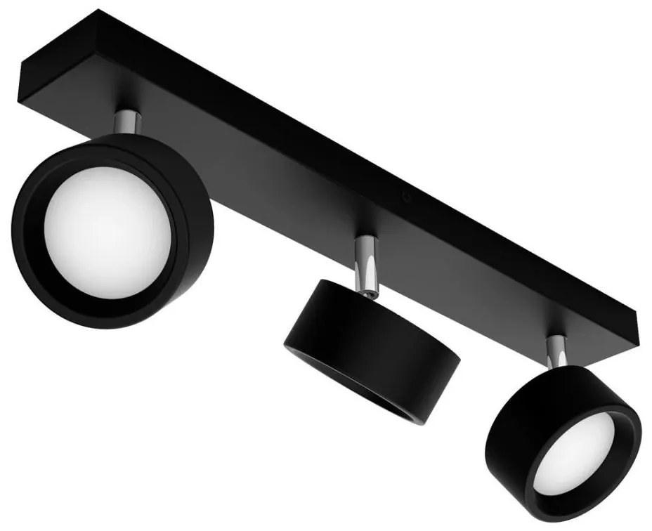 Philips - Faretto LED BRACIA 3xLED/5,5W/230V nero