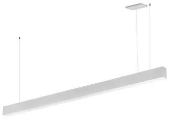 Lampada Lineare LED a Sospensione 55W 150cm bianca con driver Philips