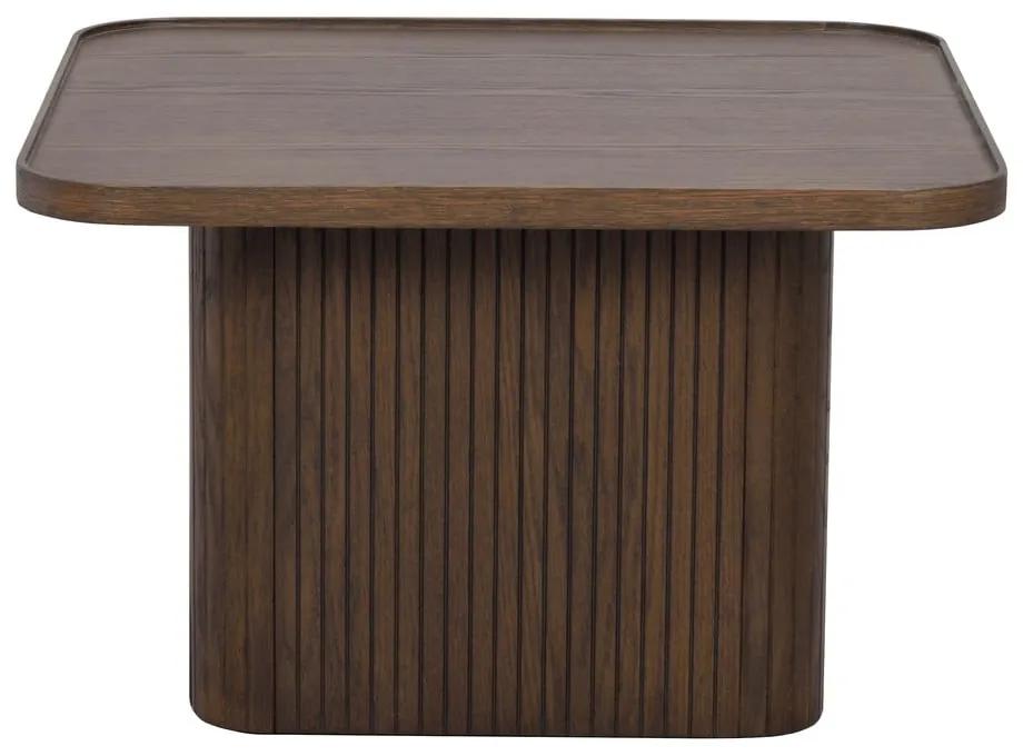 Tavolino marrone scuro in rovere ø 60 cm Sullivan - Rowico
