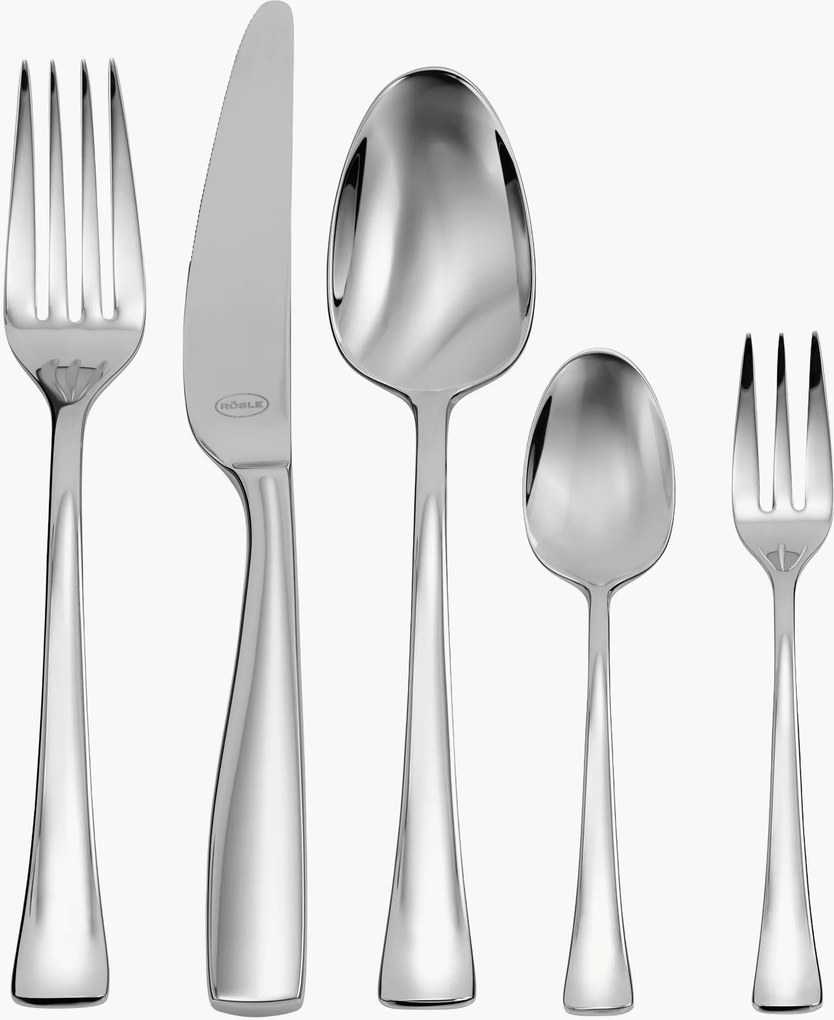 Set di 60 posate in acciaio inox Finos, 12 persone