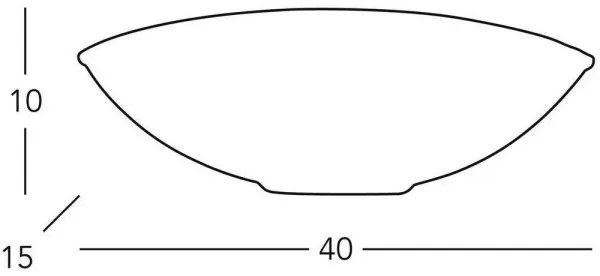 Kolarz 588.65 - Applique BISQUITT 1x E27/75W/230V