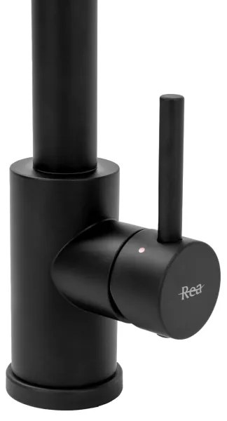 REA-B4820 - Miscelatore da cucina con doccetta estraibile COLIN 42,5 cm nero