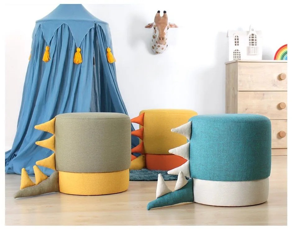 Pouf verde per bambini Moouv - Artie