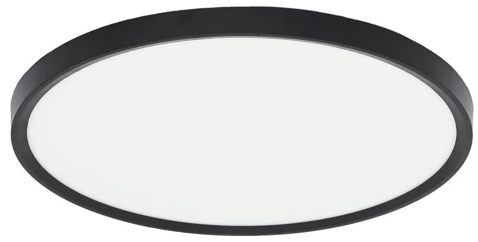 Fulgur 41813 - Plafoniera LED NOMY LED/32W/230V diametro 40 cm nero