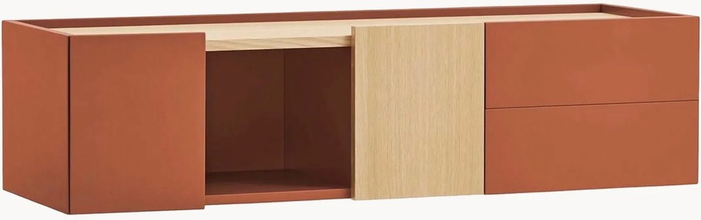 Credenza bassa da parete in legno Otto