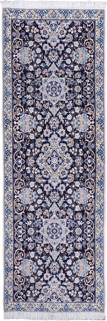 Nain Tappeto persiano 270 x 90 (Iran) Annodato A Mano