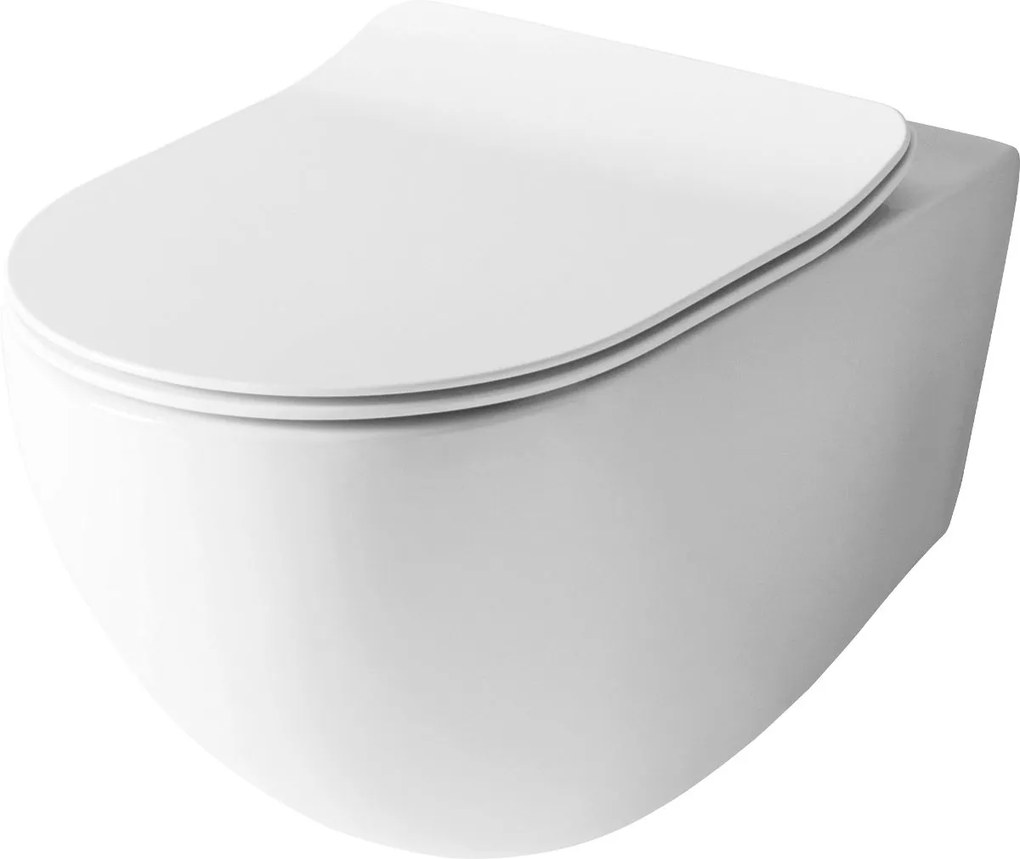 Art Ceram File 2.0 vaso wc sospeso senza brida bianco opaco FLV00405;30