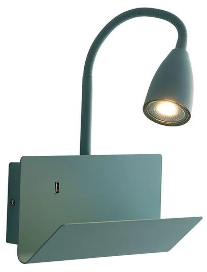 Applique moderno Gulp verde LUCE AMBIENTE DESIGN