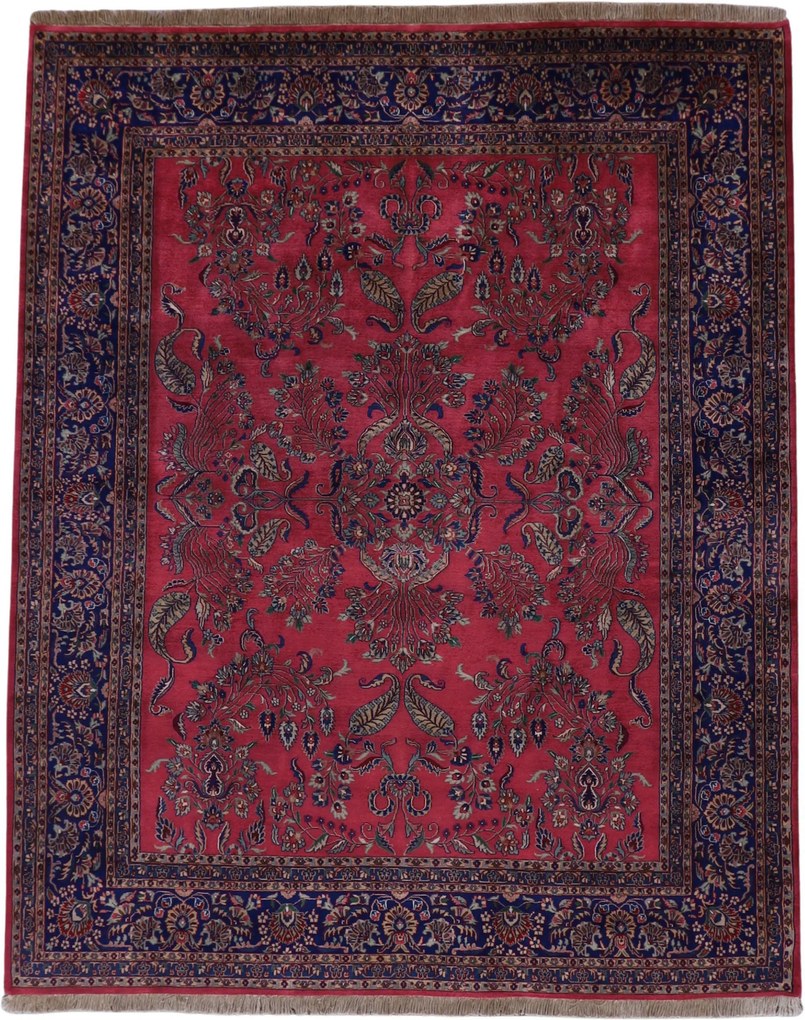 Sarouk Tappeto 300 x 240 (Indian) Annodato A Mano