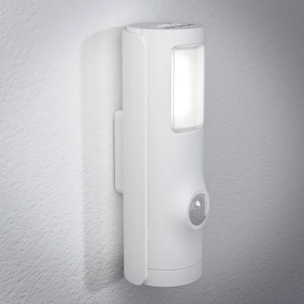 Osram - Luce LED di orientamento con sensore NIGHTLUX LED/0,35W/3xAAA IP54 bianco