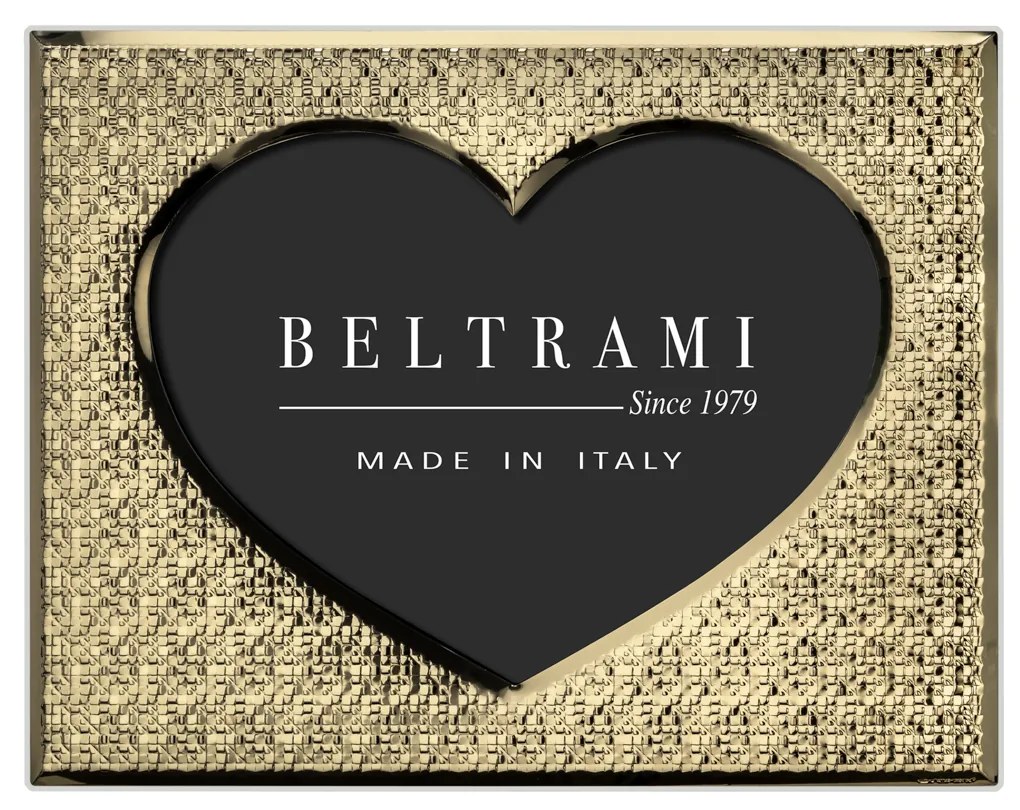 Portafoto Cuore Mosaico dorata foto 10x15 cm Beltrami con argento Miro Silver