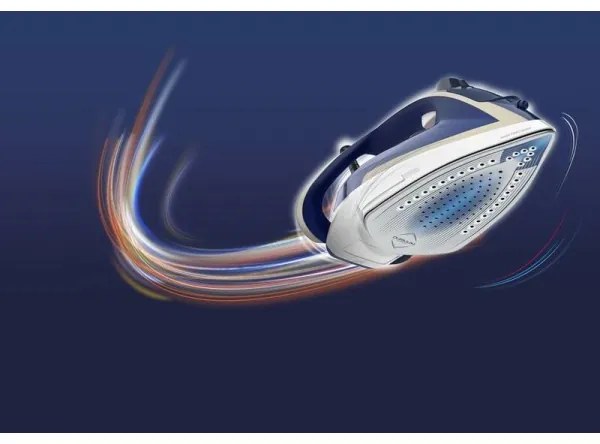 Tefal - Ferro a vapore ULTRAGLISS PLUS 2800W/230V blu