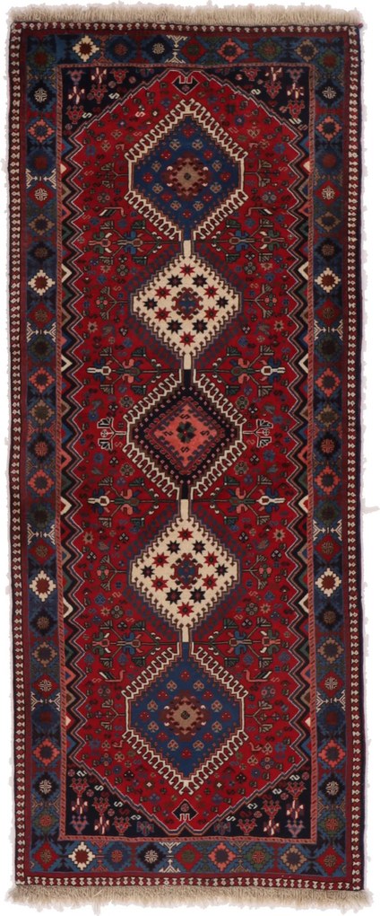 Yalameh Tappeto persiano 200x80 (Iran) Annodato A Mano