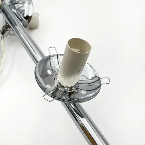 Brilagi - Lampadario a sospensione con cavo MALONY 6xE14/20W/230V cromo lucido