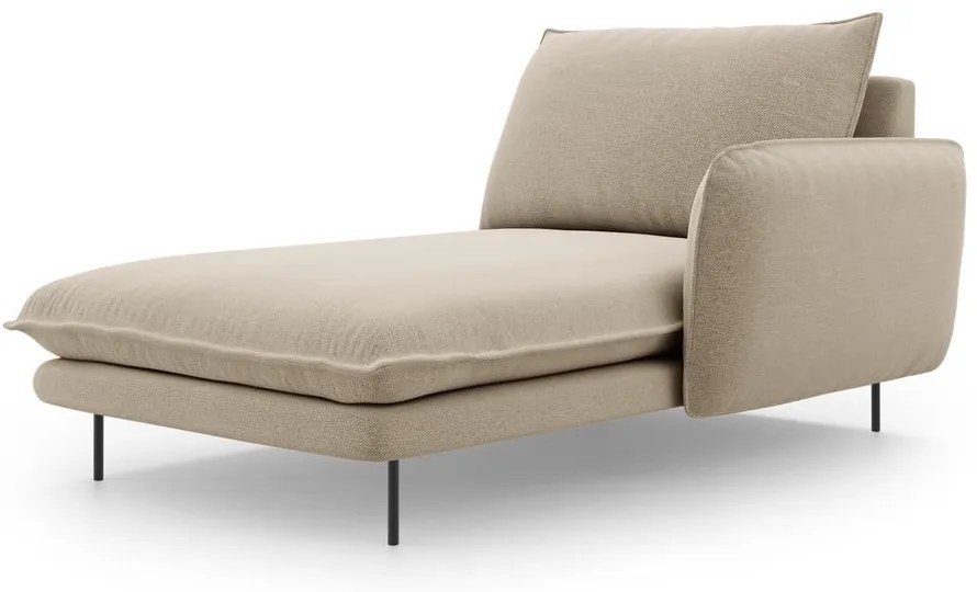 Poltrona beige, angolo destro Vienna - Cosmopolitan Design