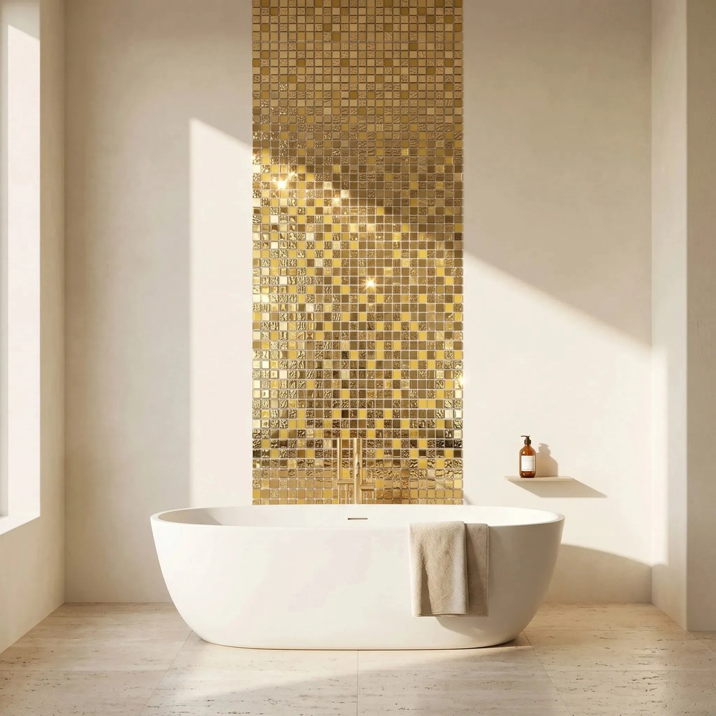 Mosaico da Parete Glass REA P14016