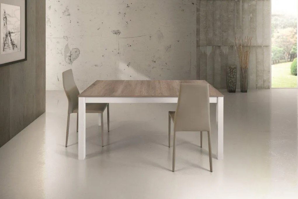 Tavolo POSITANO allungabile 160&#215;90 cm &#8211; 246&#215;90 cm