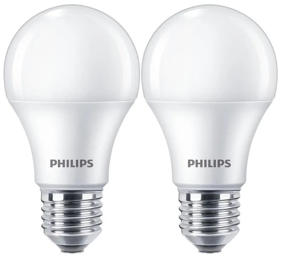 SET 2x Lampadina LED Philips A60 E27/10W/230V 4000K