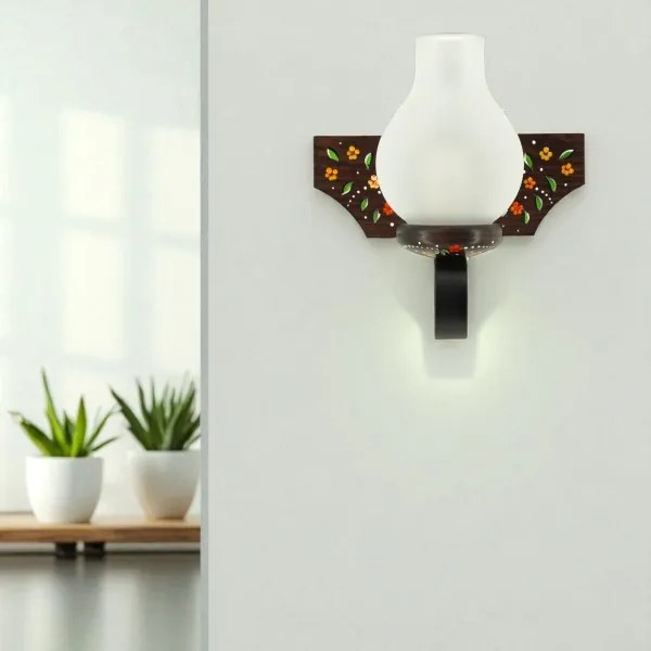 Brilagi - Applique da parete QUEEN 1xE14/40W/230V faggio/wengé