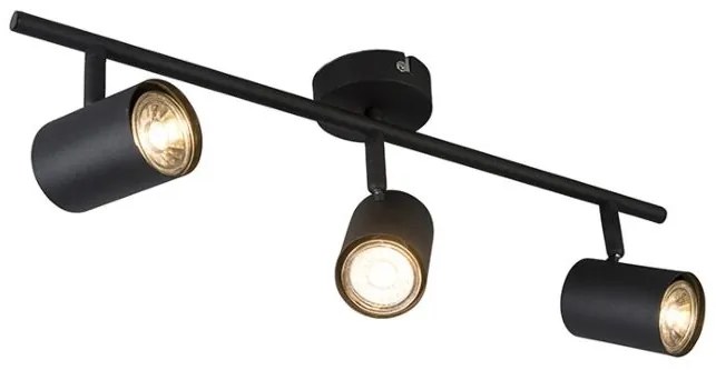 Faretto intelligente orientabile nero con WiFi GU10 - Jeana 3
