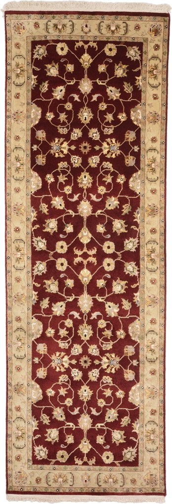 Tabriz Tappeto 240x80 (Indian) Annodato A Mano