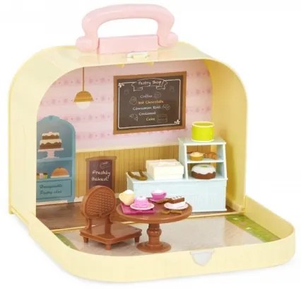 Li'l Woodzeez - Ambientazione in valigia pasticceria