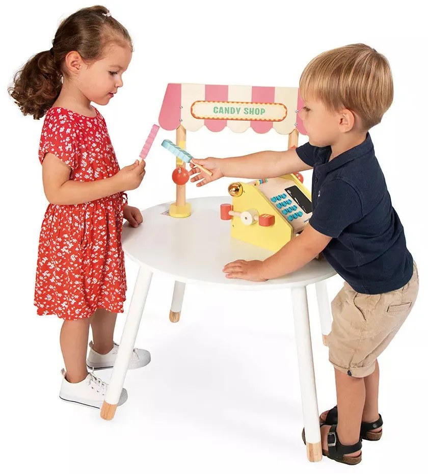 Commerciante Applepop - bancarella dei dolciumi