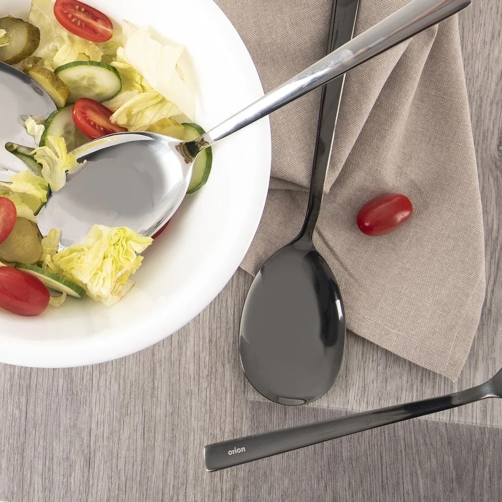 Mestoli da insalata in acciaio inox Black – Orion
