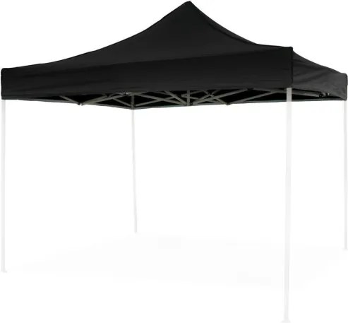 Telo laterale 3x2mt nero impermeabile di ricambio per gazebo richiudibile