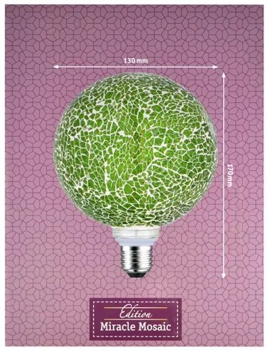 Lampadina LED dimmerabile MOSAIC G125 E27/5W/230V 2700K - Paulmann 28747