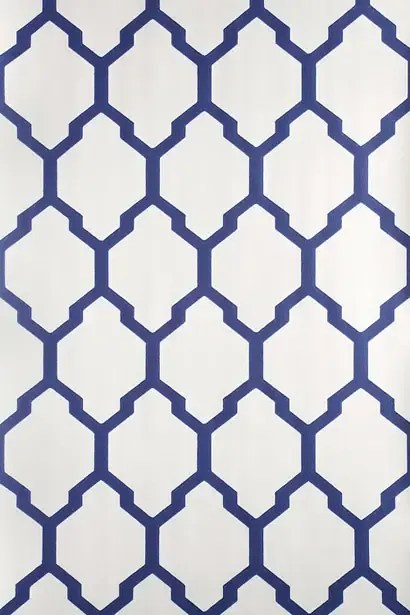 Farrow & Ball Carta da parati Tessella - Drawing Room Blue/ Pointing