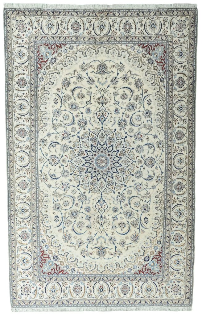 Nain Tappeto 250 x 340 Beige (Iran) Annodato A Mano