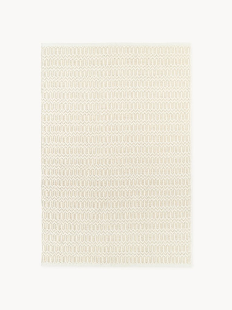 Tappeto da interno-esterno tessuto a mano con motivo geometrico Rune
