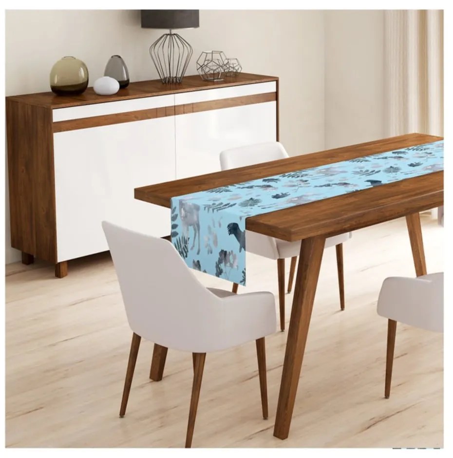 Set di 4 federe natalizie e runner da tavola Winter Wonderland - Minimalist Cushion Covers