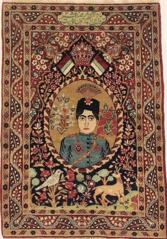 Kerman Tappeto persiano 90 x 60 (Iran) Annodato A Mano