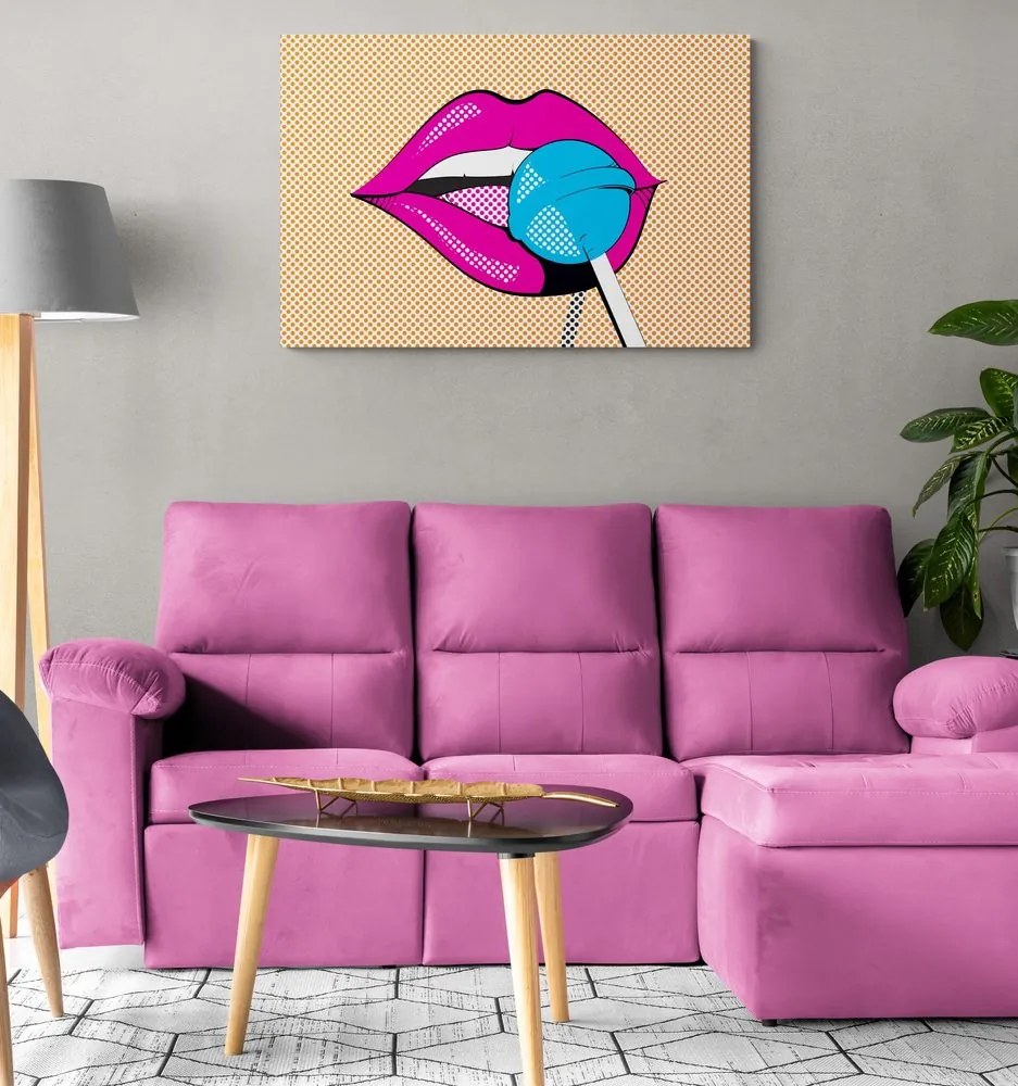 Stampa su tela – Lecca-lecca pop art