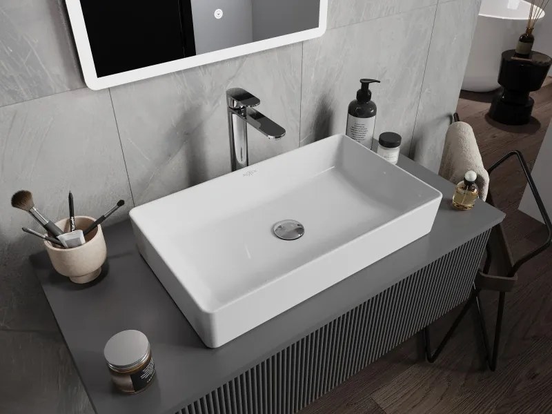 Mexen Nadia lavabo da appoggio 62 x 35 cm, bianco - 21616000