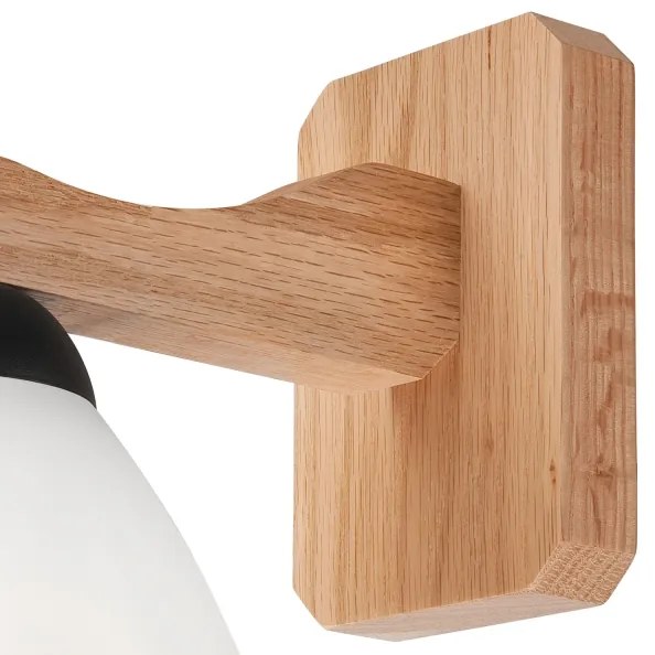 Applique ADRIANO 1xE27/60W/230V quercia