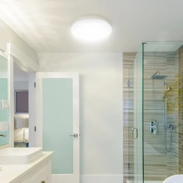 Rabalux 3437 - Plafoniera LED da bagno LUCAS LED/12W/230V