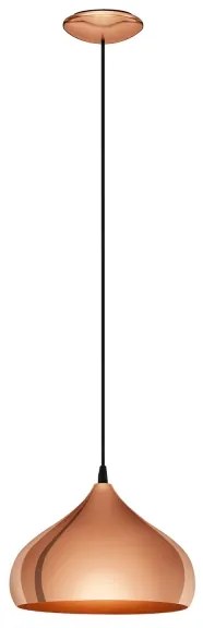 Eglo 49449 - Lampadario HAPTON 1xE27/60W/230V