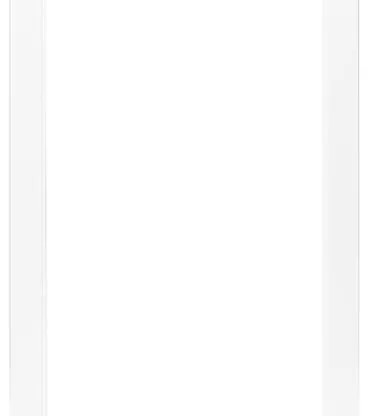 Telaio di passaggio in legno bianco L 70 x H 210 cm