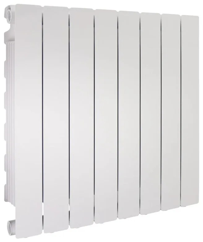 Termosifone in alluminio 8 elementi interasse 600 mm PRODIGE MODERN neutral white