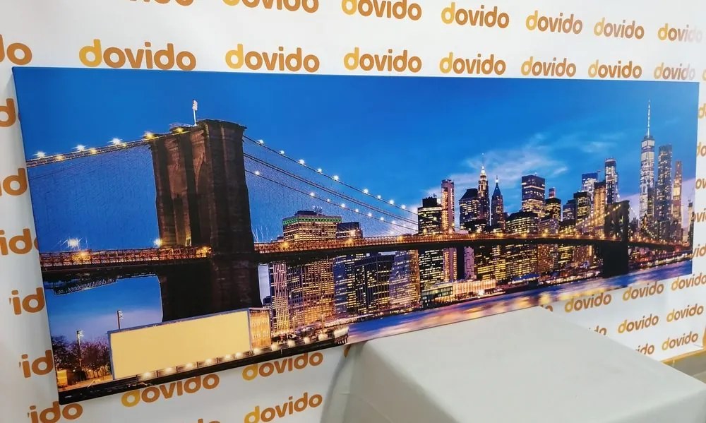 Stampa su tela – Affascinante ponte di Brooklyn