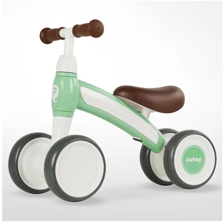 QPlay - Bici a spinta CUTEY-5 verde