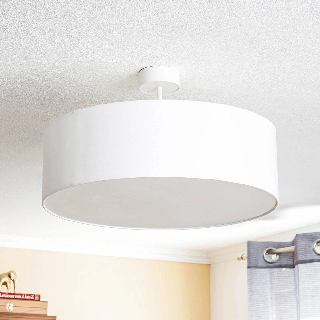 Nowodvorski Lighting Plafoniera Violet con distanza, bianco
