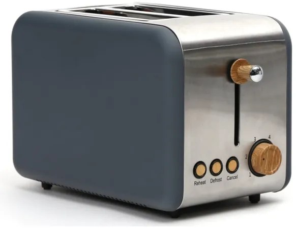 Tostapane a due fori 900W/230V inox/grigio