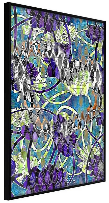 Poster  Modern Arabesque  Cornice Quadri Cornice nera, Larghezza x Altezza Home decor 20x30